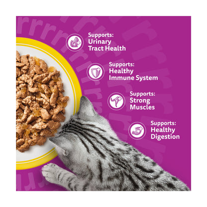 Whiskas 7+ Senior Wet Cat Food Poultry Feasts in Jelly 12x85g — image 3