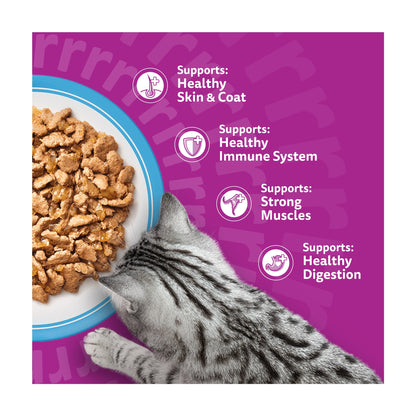 Whiskas Adult Wet Cat Food Pouches Fish Favourites in Jelly 12x85g — image 3