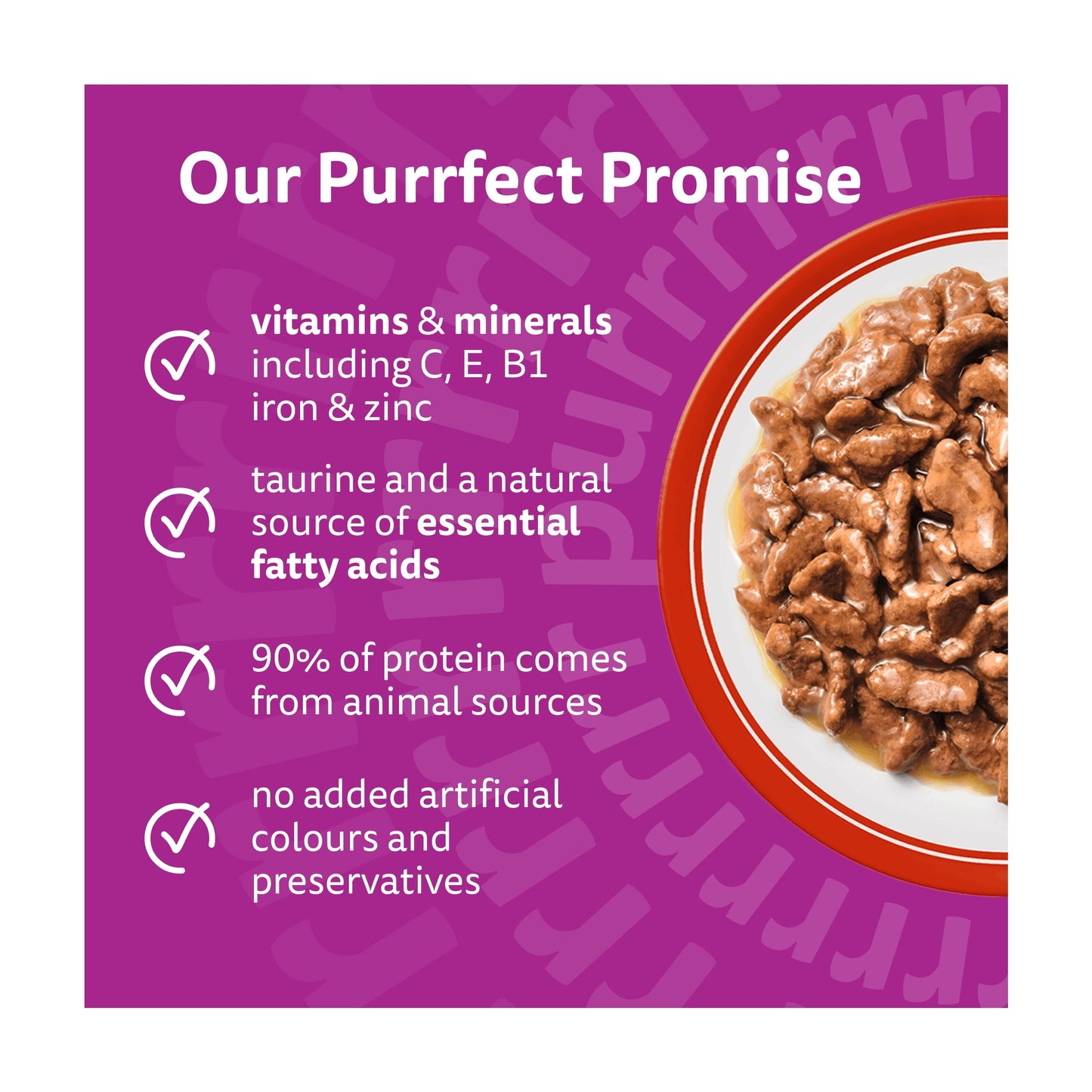 Whiskas Adult Wet Cat Food Pouches Meaty Meals in Gravy 12x85g — image 2