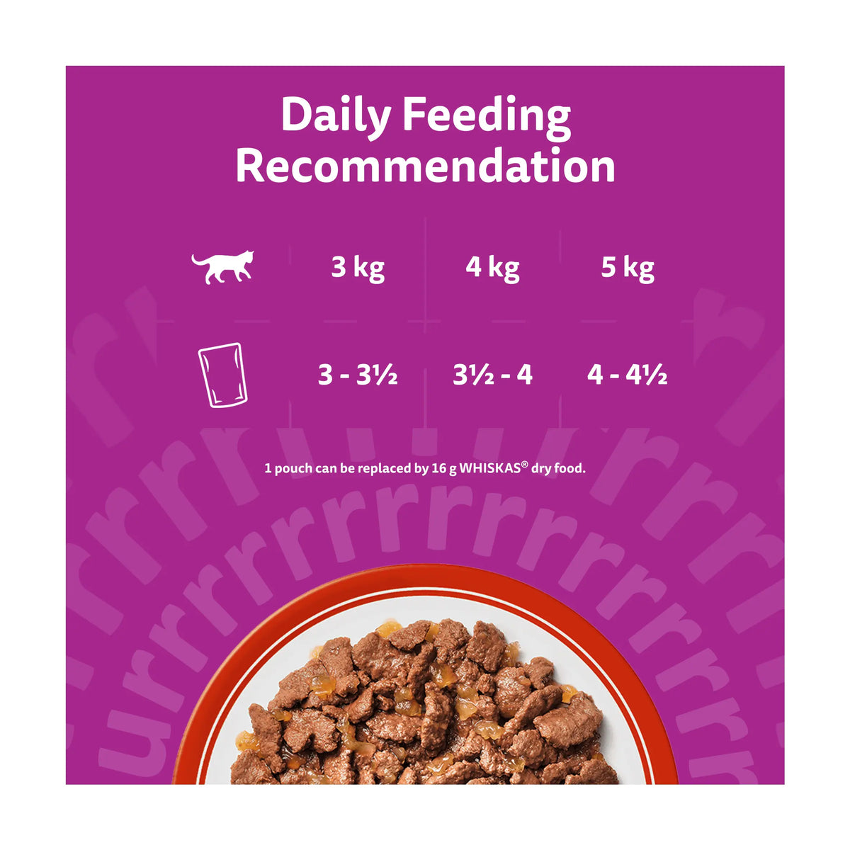 Whiskas Adult Wet Cat Food Pouches Meaty Meals in Jelly 12x85g — image 5