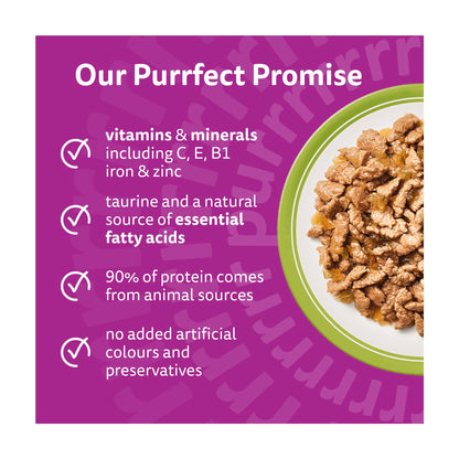 Whiskas Adult Wet Cat Food Pouches Mixed Menu in Jelly 40x85g — image 2