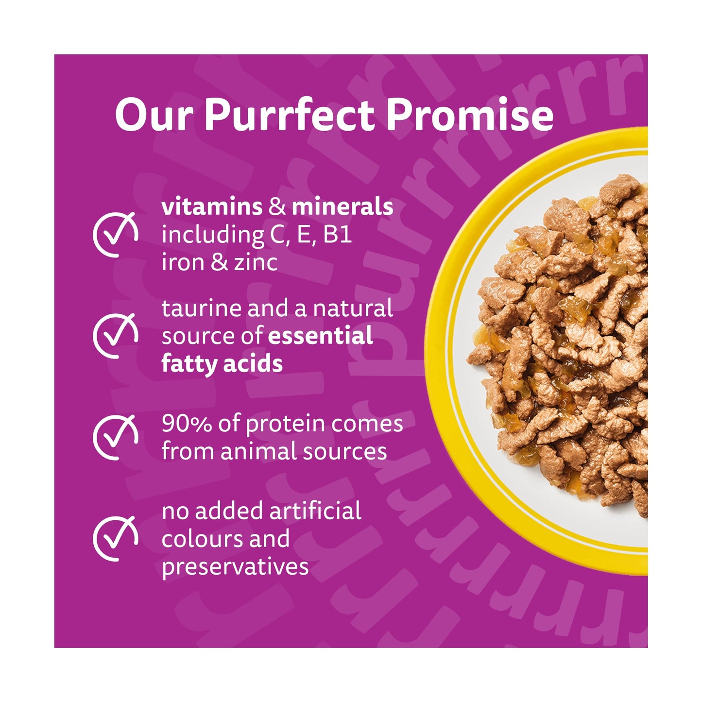 Whiskas Adult Wet Cat Food Pouches Poultry Feasts In Jelly 12x85g — image 2