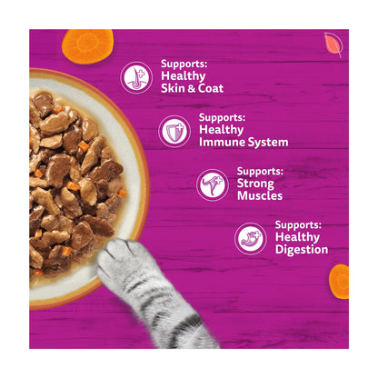 Whiskas Country Collection Mix Adult Wet Cat Food Pouches in Gravy 12x85g — image 3