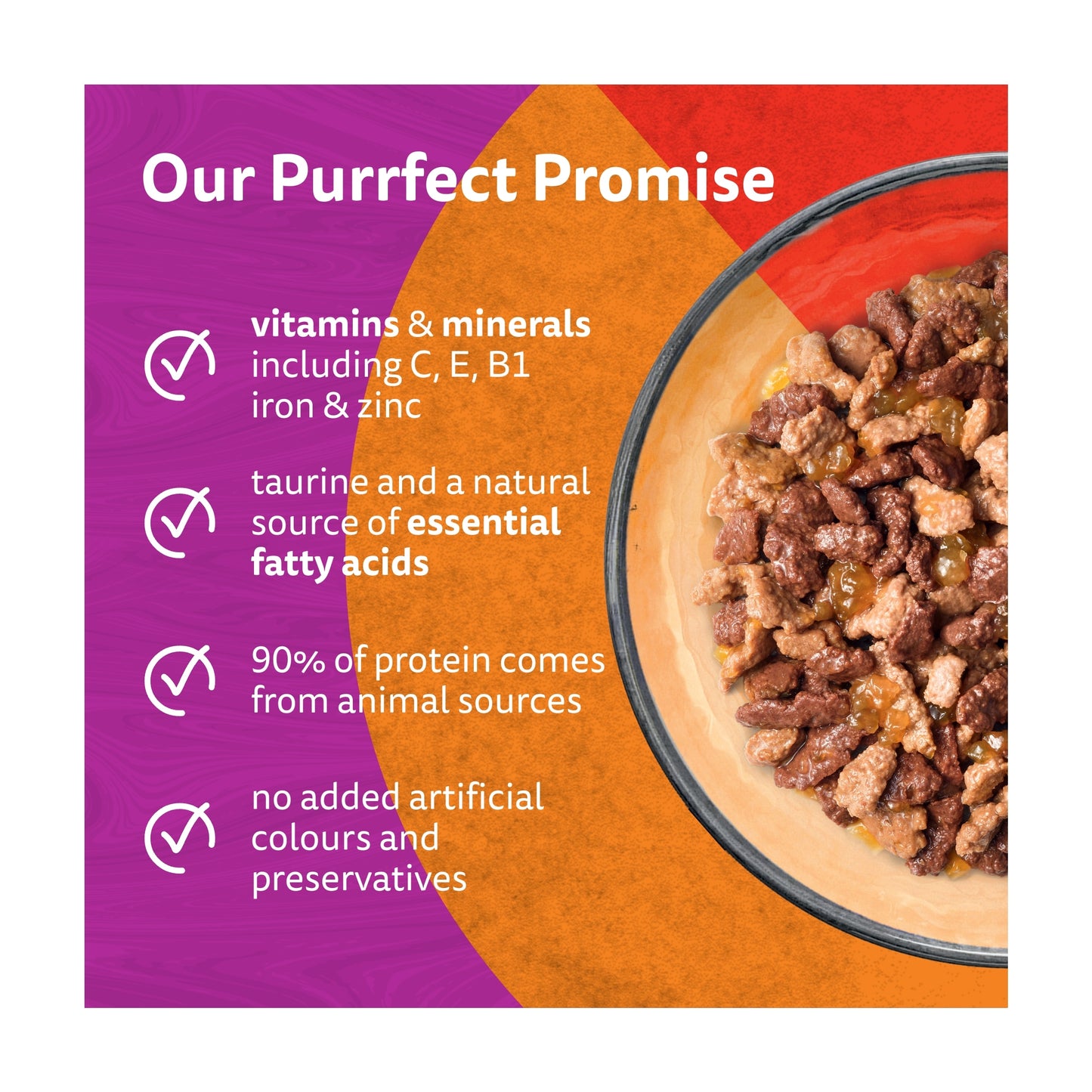 Whiskas Duo Meaty Combos Adult Cat Food Pouches in Jelly 12x85g — image 2