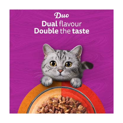 Whiskas Duo Meaty Combos Adult Cat Food Pouches in Jelly 12x85g — image 4