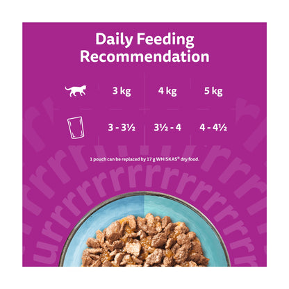 Whiskas Duo Ocean Delights Adult Cat Food Pouches Jelly 12x85g — image 5