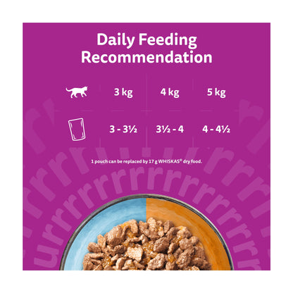 Whiskas Duo Surf & Turf Adult Wet Cat Food Pouches in Jelly 40x85g — image 5