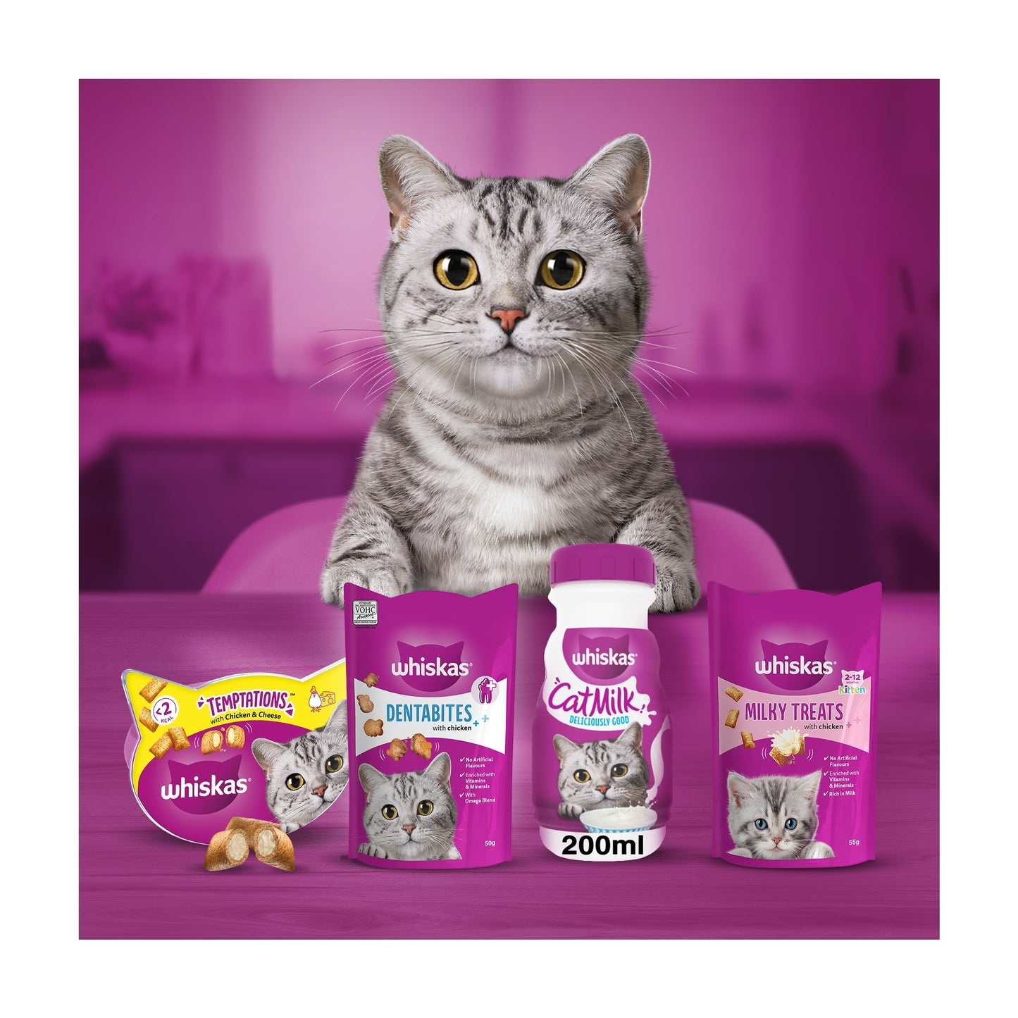 Whiskas Kitten Cat Milk Bottle 3 Pack x 200ml — image 4