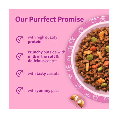Whiskas Kitten Dry Cat Food Biscuits Chicken 1.9Kg — image 2