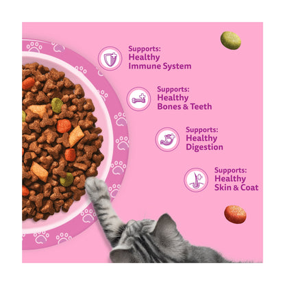 Whiskas Kitten Dry Cat Food Biscuits Chicken 1.9Kg — image 3