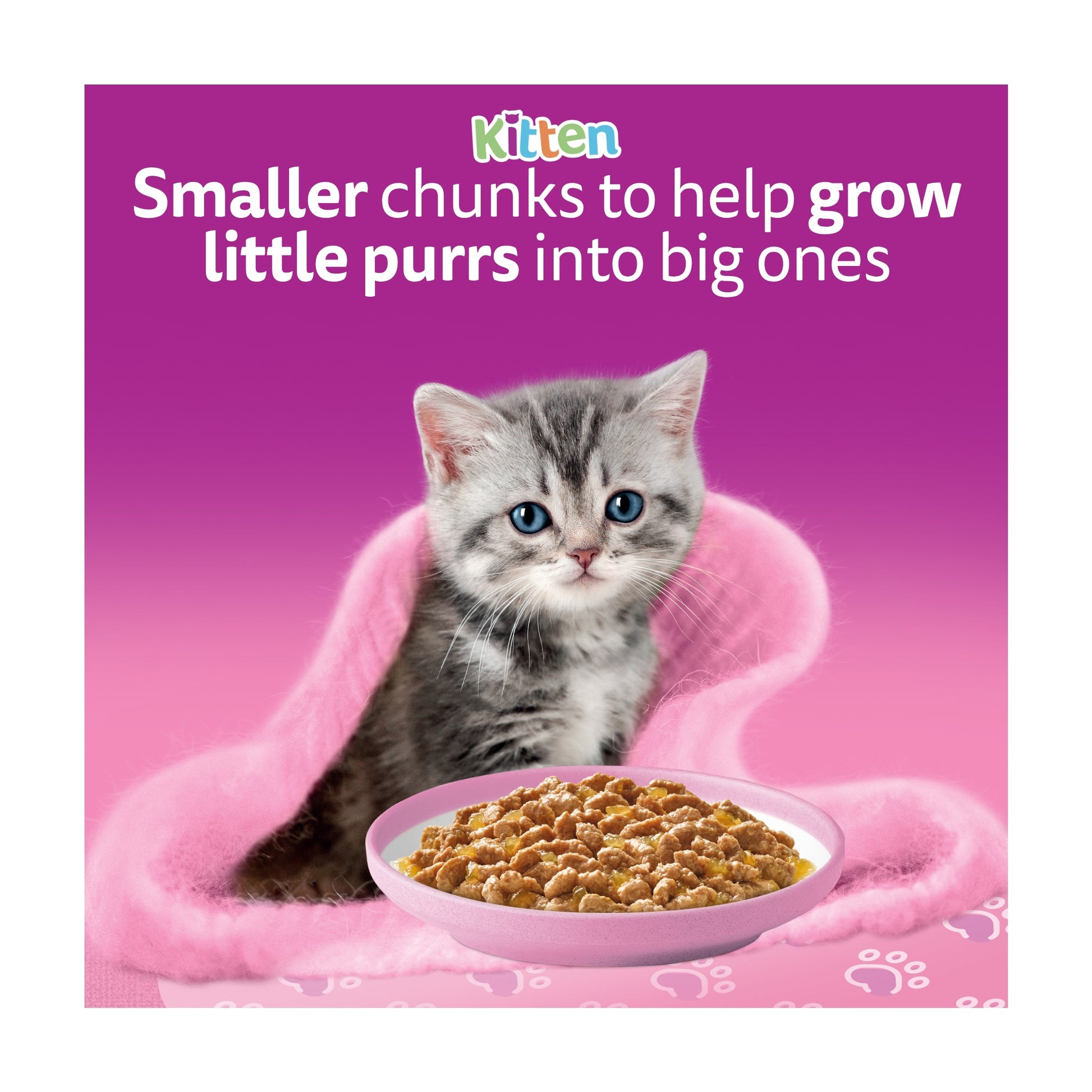 Whiskas Kitten Wet Cat Food Pouches Fish Favourites in Jelly 12x85g — image 4