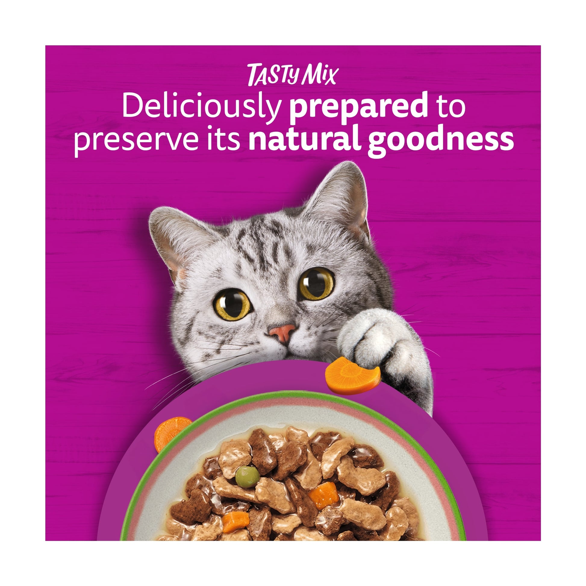 Whiskas Tasty Mix Chef's Choice Adult Wet Cat Food Pouches Gravy 12x85g — image 4