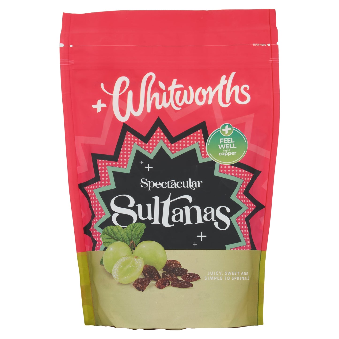 Whitworths Extra Juicy Sultanas 325G — image 1