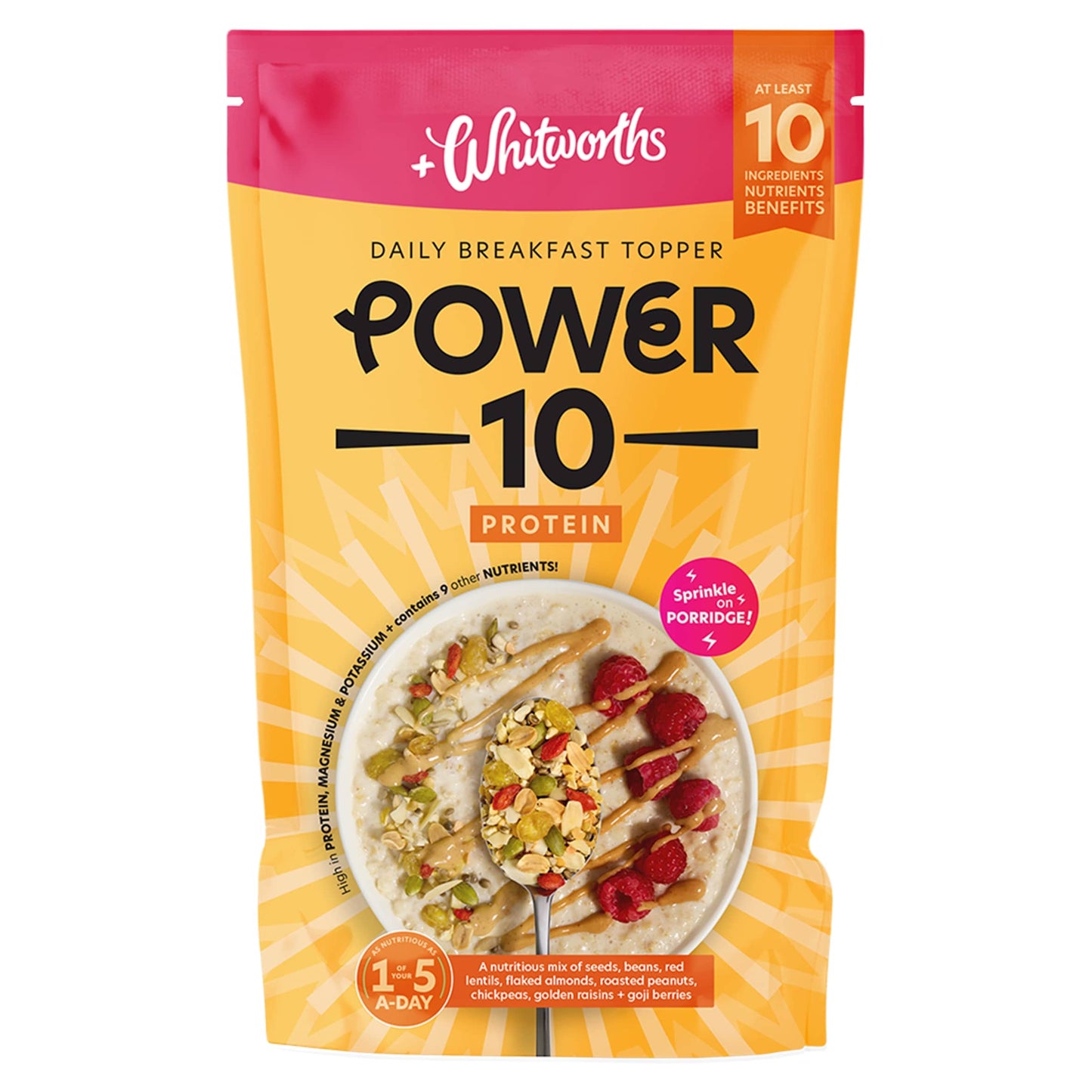 Whitworths Power 10 Protein Daily Breakfast Topper 150g — image 1