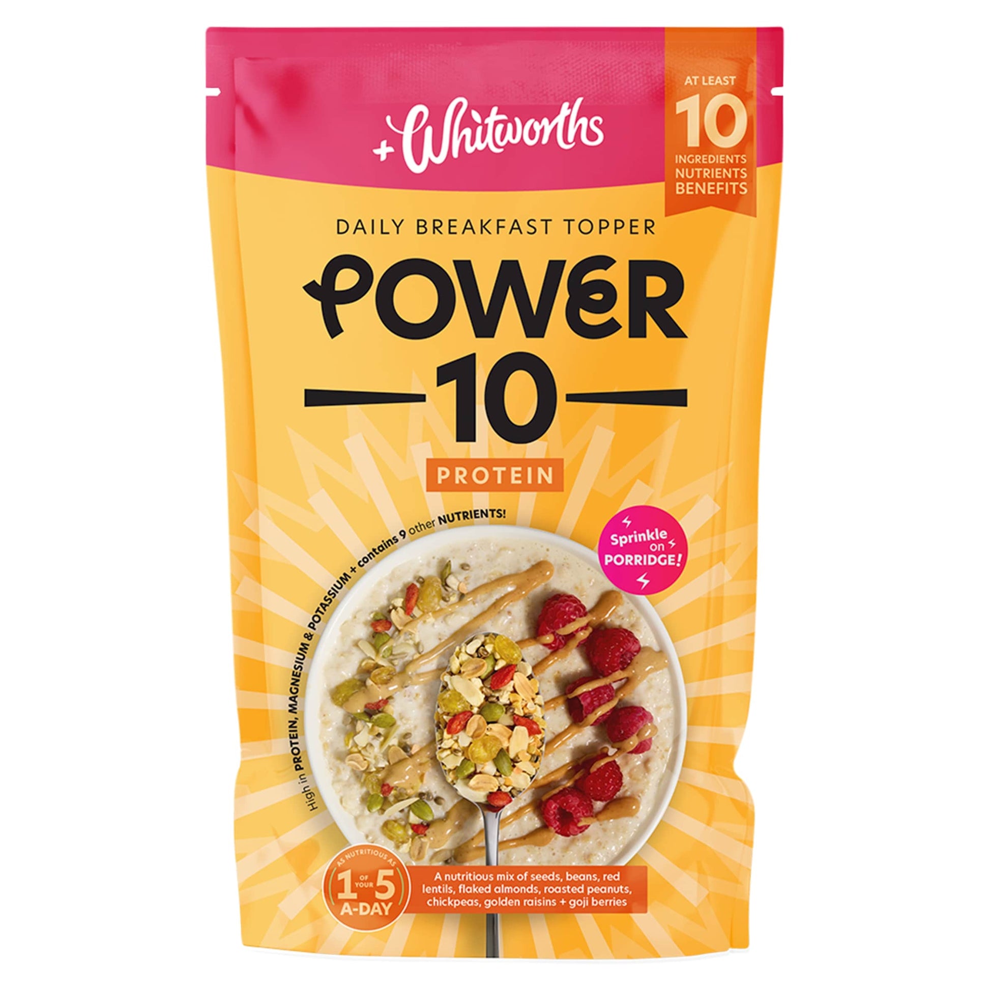 Whitworths Power 10 Protein Daily Breakfast Topper 150g — image 1