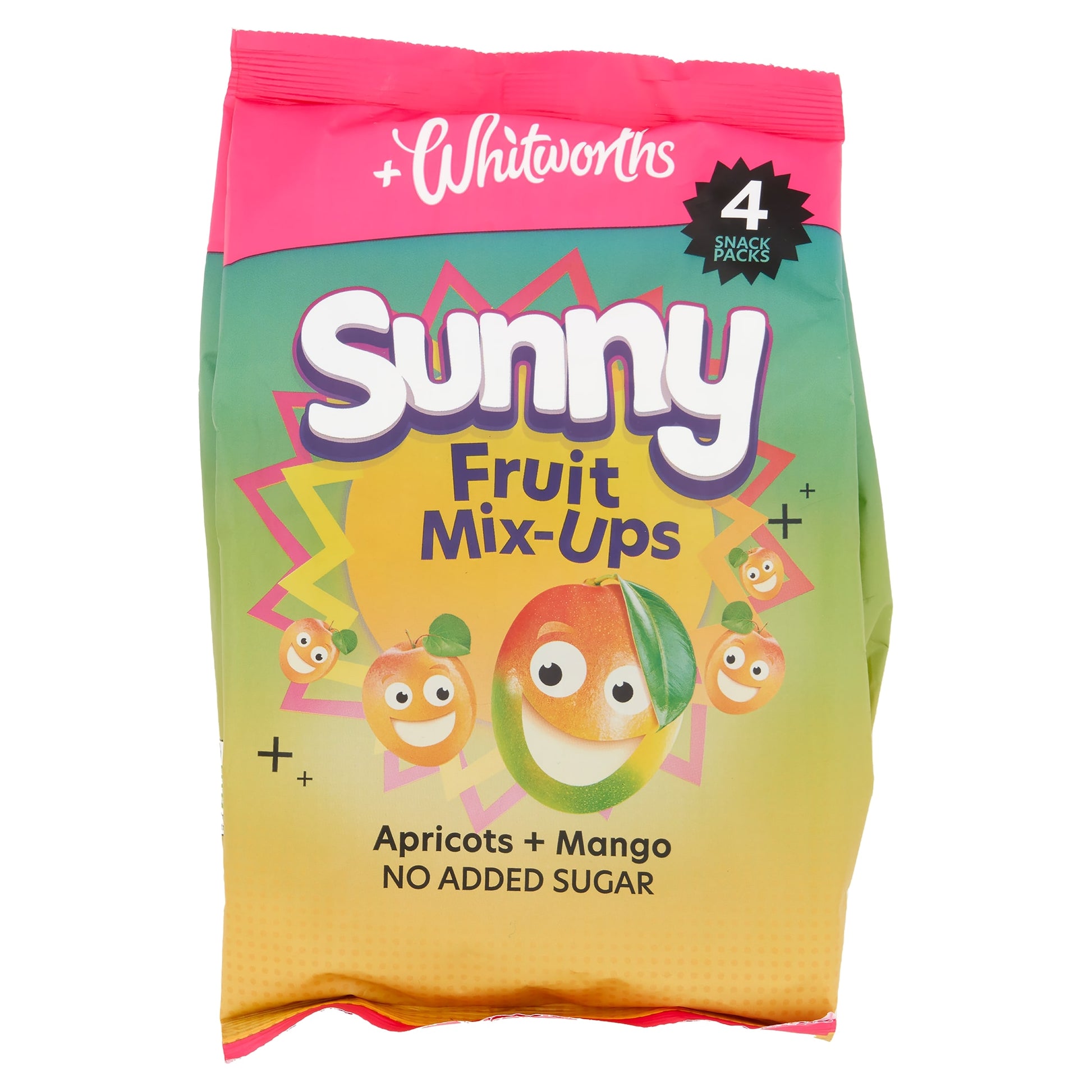 Whitworths Sunny Fruit Mix-Ups - Apricots & Mango 4 x 18g — image 1