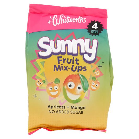 Whitworths Sunny Fruit Mix-Ups - Apricots & Mango 4 x 18g — image 1