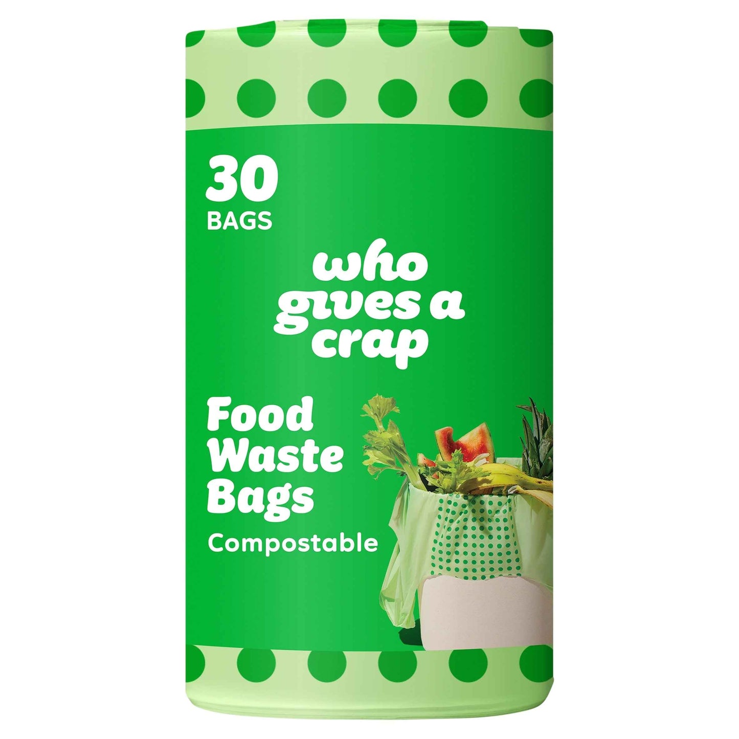 Who Gives A Crap 30 Compostable Food Waste Bags 11l