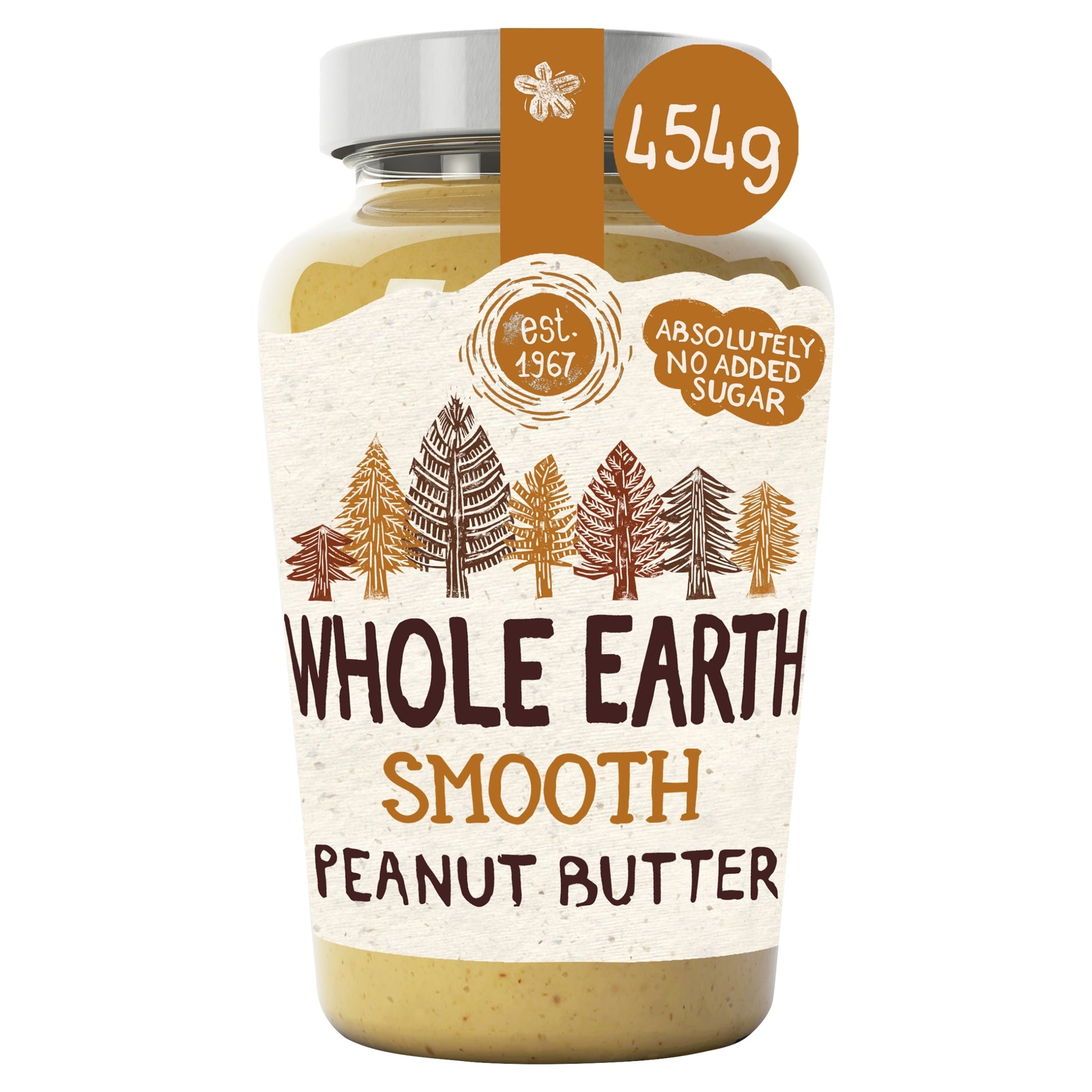 Whole Earth Smooth Peanut Butter 454G — image 1