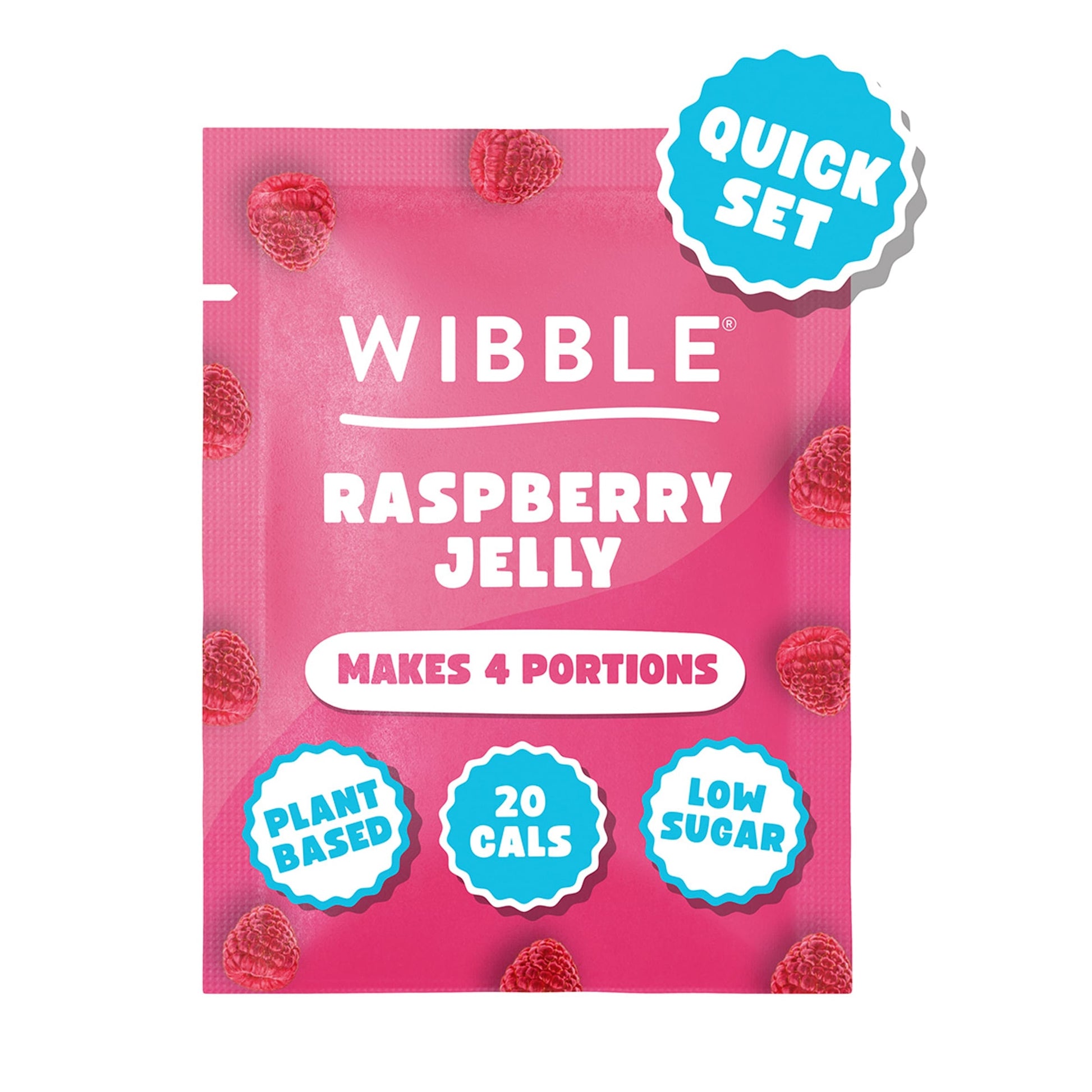 Wibble Raspberry Jelly Crystals 57g — image 1