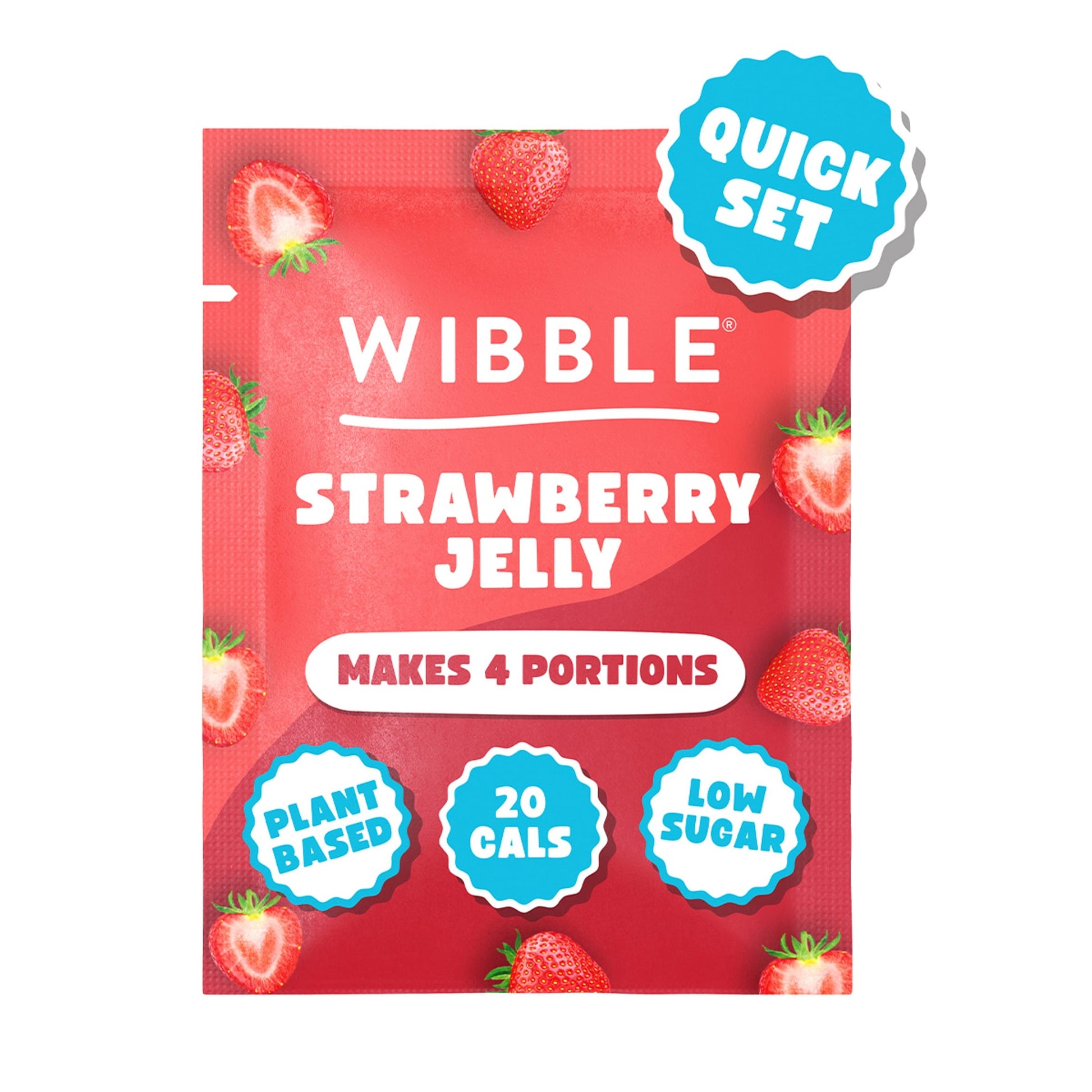 Wibble Strawberry Jelly Crystals 57g — image 1