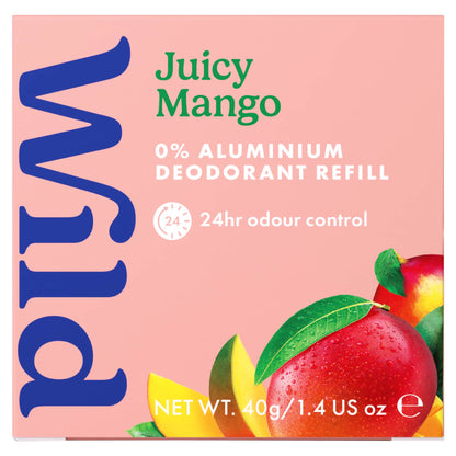 Wild Juicy Mango 0% Aluminium Deodorant Refill 40g — image 1