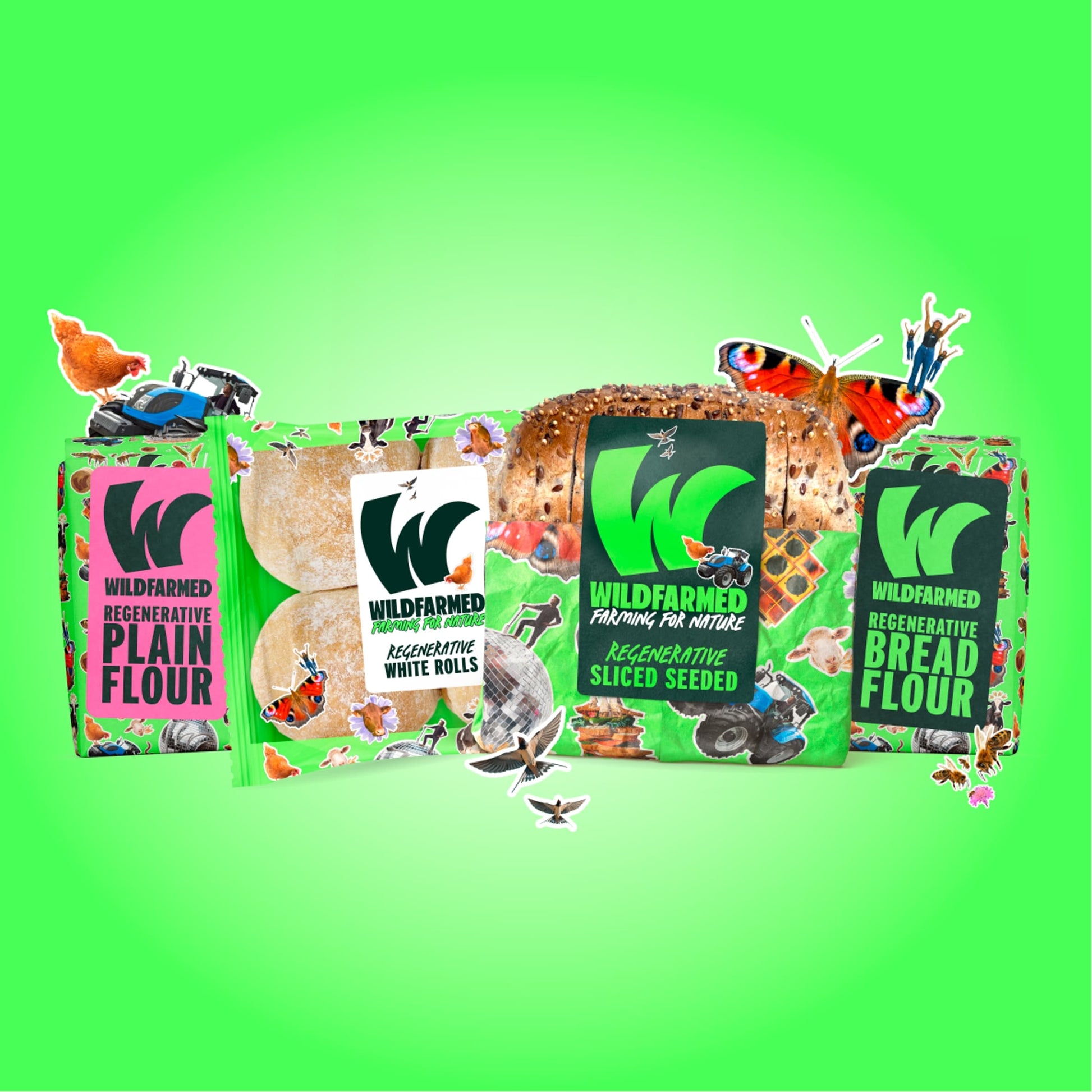 Wildfarmed Plain Flour 1kg — image 3