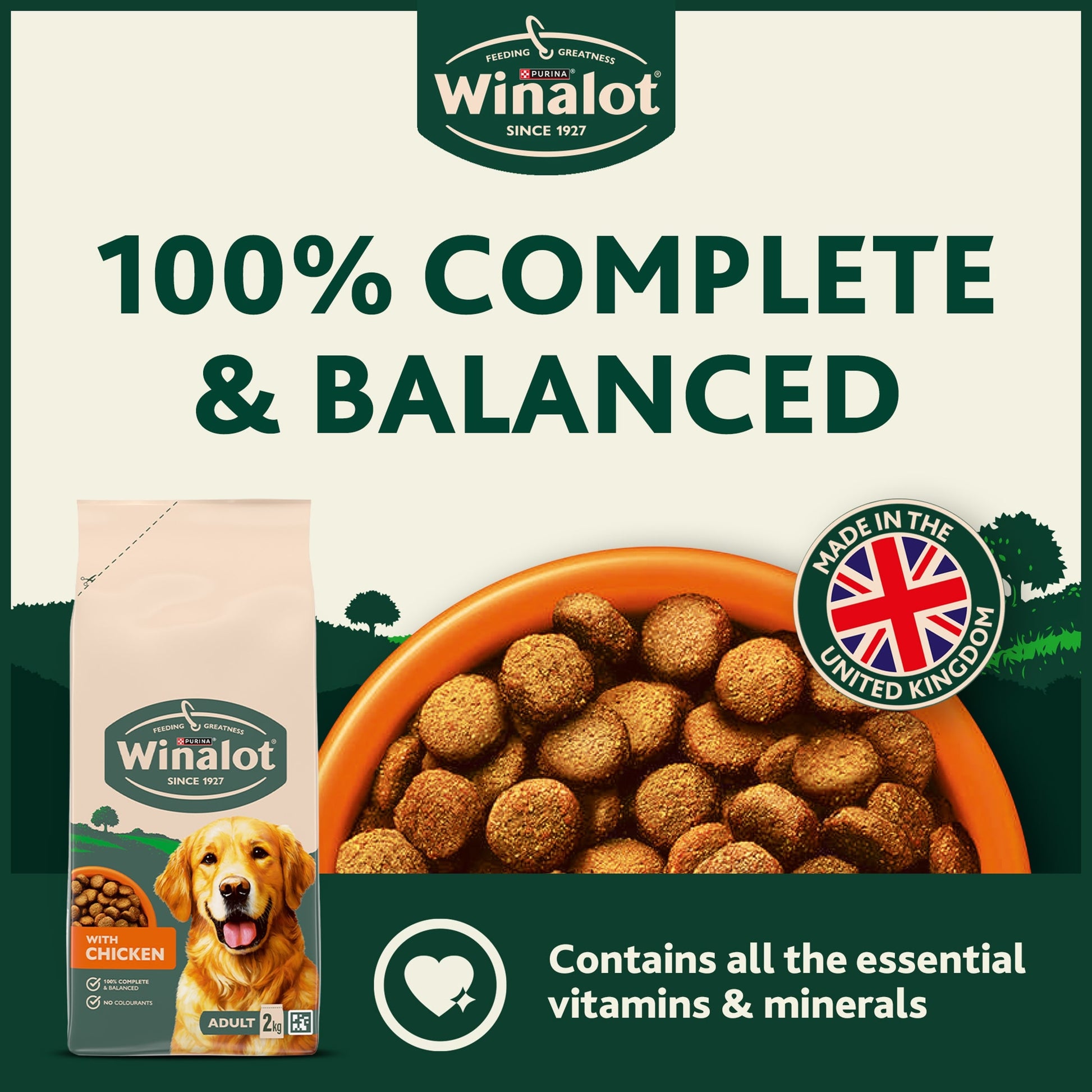 WINALOT Chicken Dry Dog Food 2kg — image 3