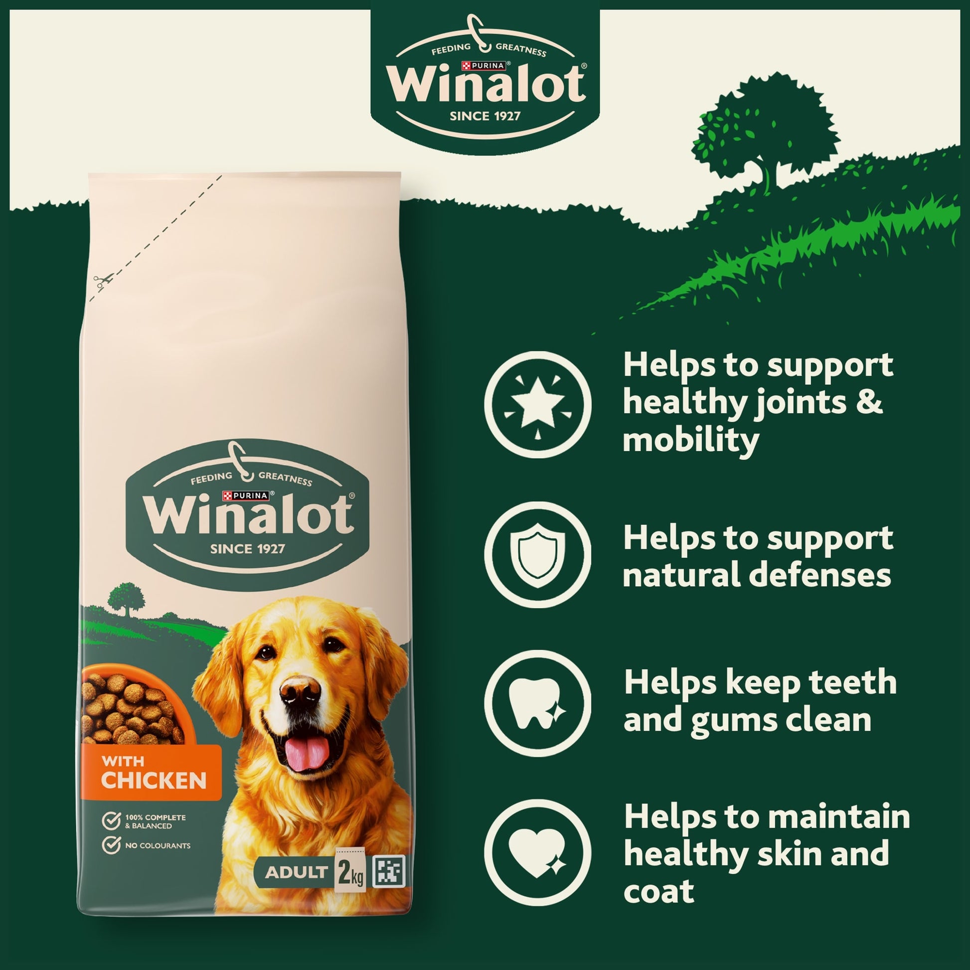 WINALOT Chicken Dry Dog Food 2kg — image 4