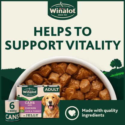 WINALOT® Classics Meat in Jelly Wet Dog Food 6x400g — image 3