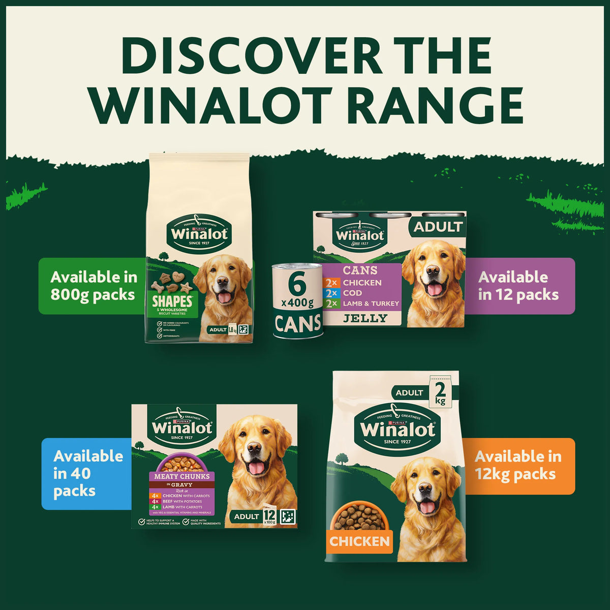 WINALOT Monday Meaty Casseroles Chicken, Turkey, Duck in Gravy Wet Dog Food 40 x 85g — image 5