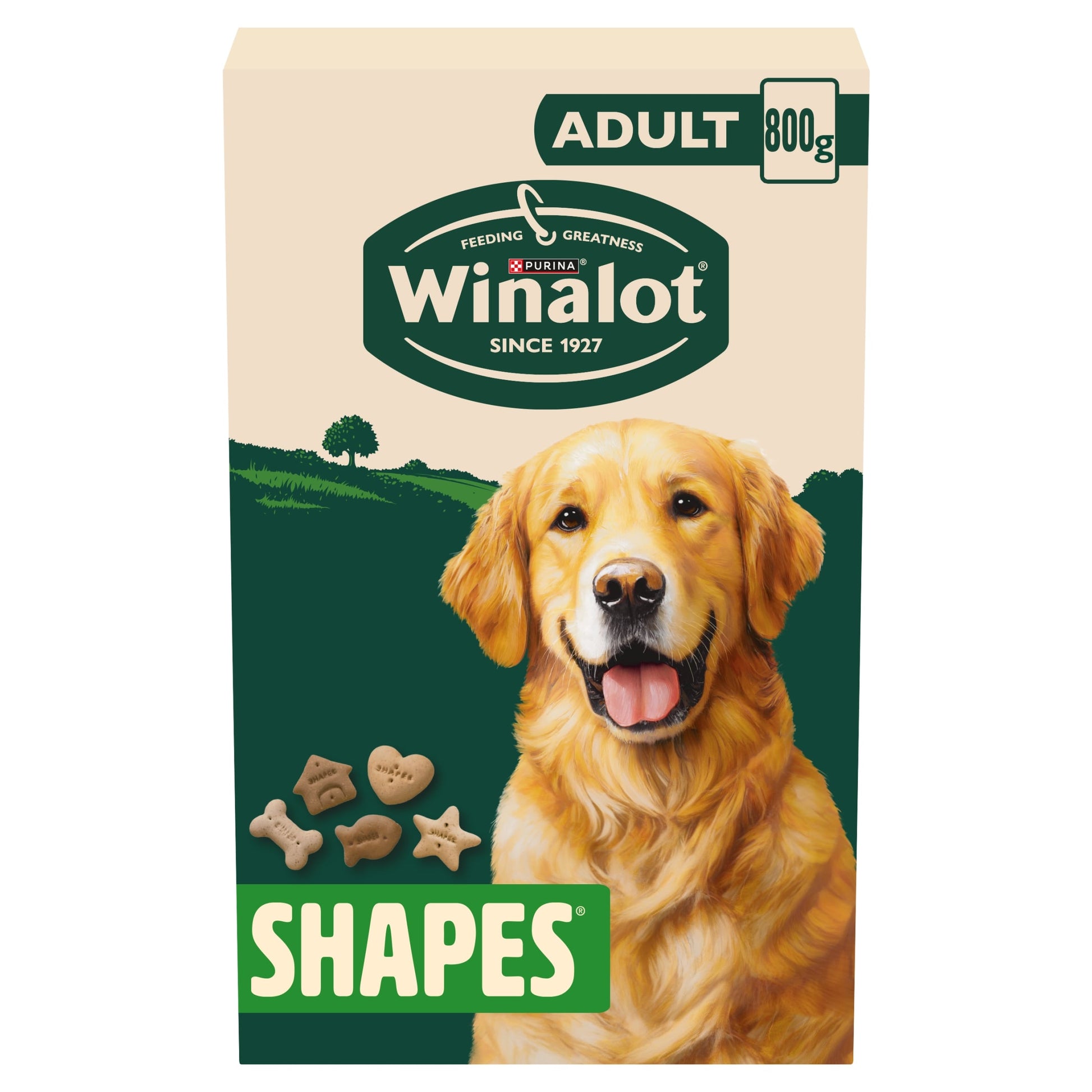WINALOT Shapes Dog Biscuits 800g — image 1