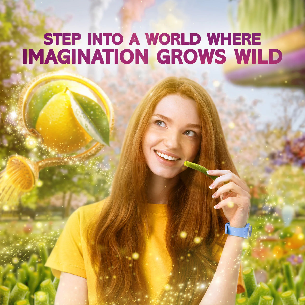 Wonka Magic Garden Lemon and Lime Flavour 100g — image 5