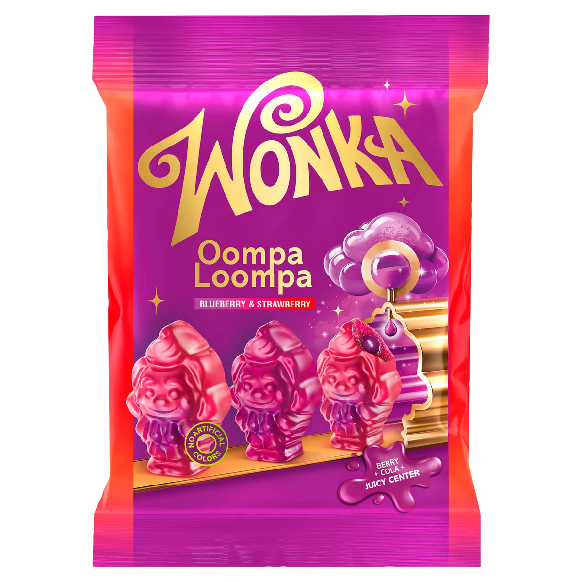 Wonka Oompa Loompa Gummies Blueberry & Strawberry 142g — image 1