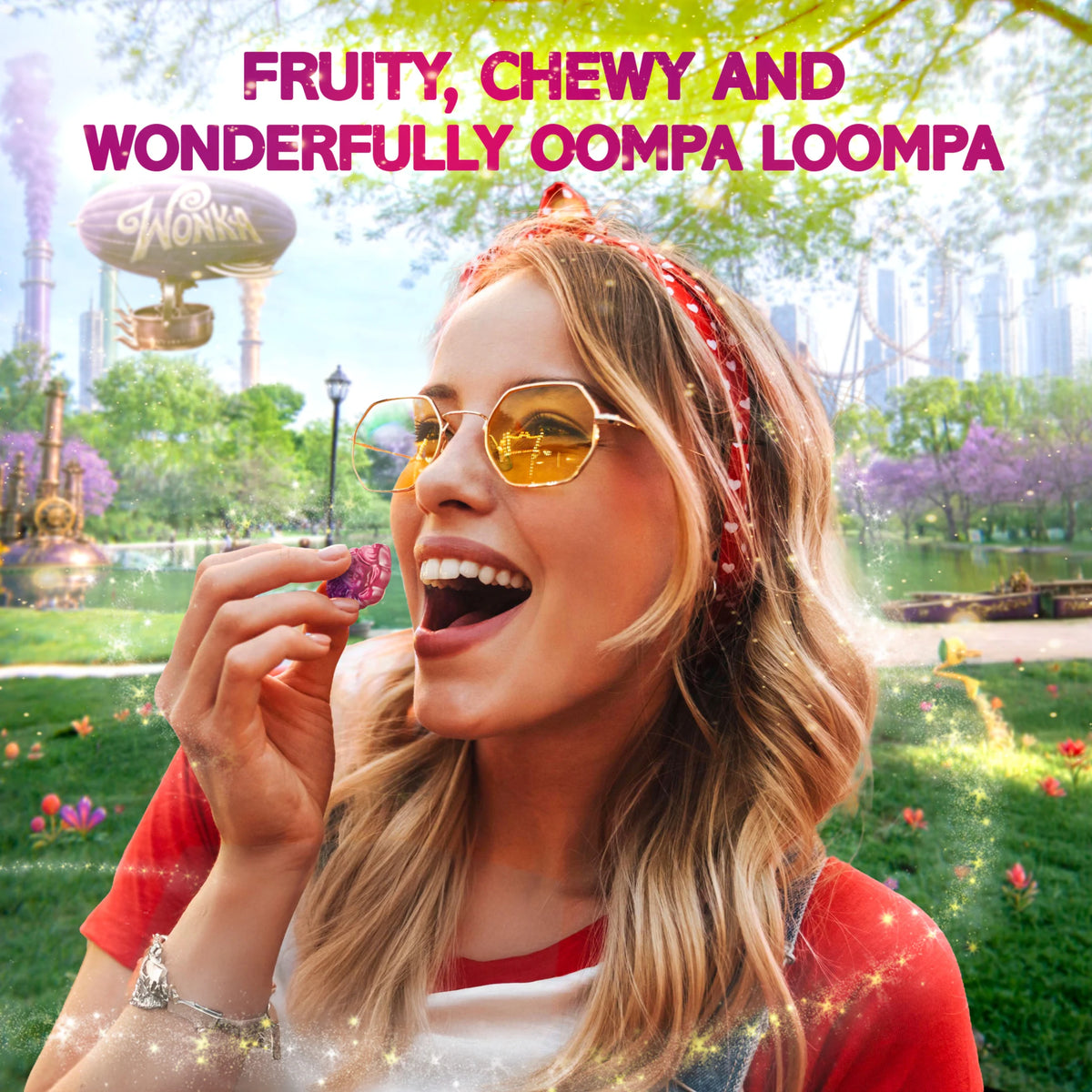 Wonka Oompa Loompa Gummies Blueberry & Strawberry 142g — image 5