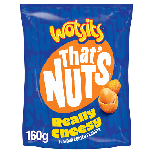 Wotsits Thats Nuts Really Cheesy 160g — image 1