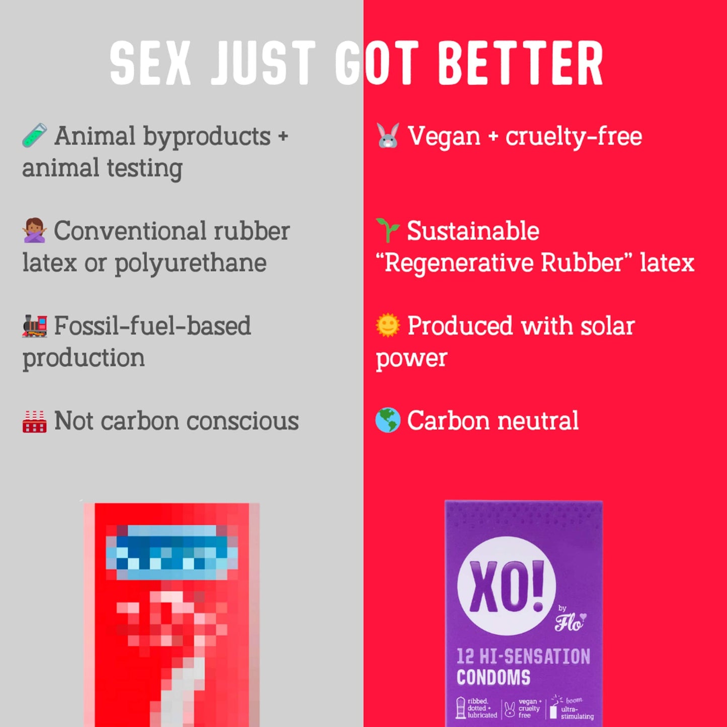 XO! 12 Hi-Sensation Condoms — image 3