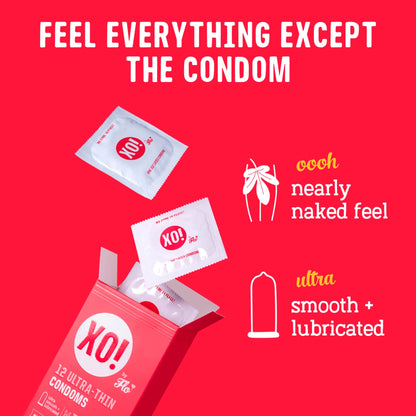 XO! 12 Ultra-Thin Condoms — image 2