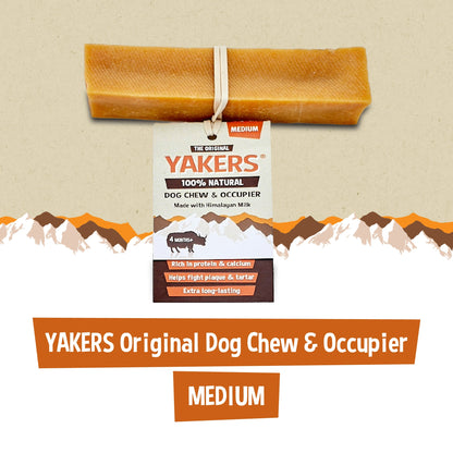 Yakers The Original 100% Natural Dog Chew & Occupier Medium — image 2