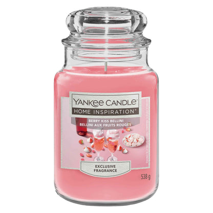 YANKEE Berry Kiss Bellini Large Jar 538g