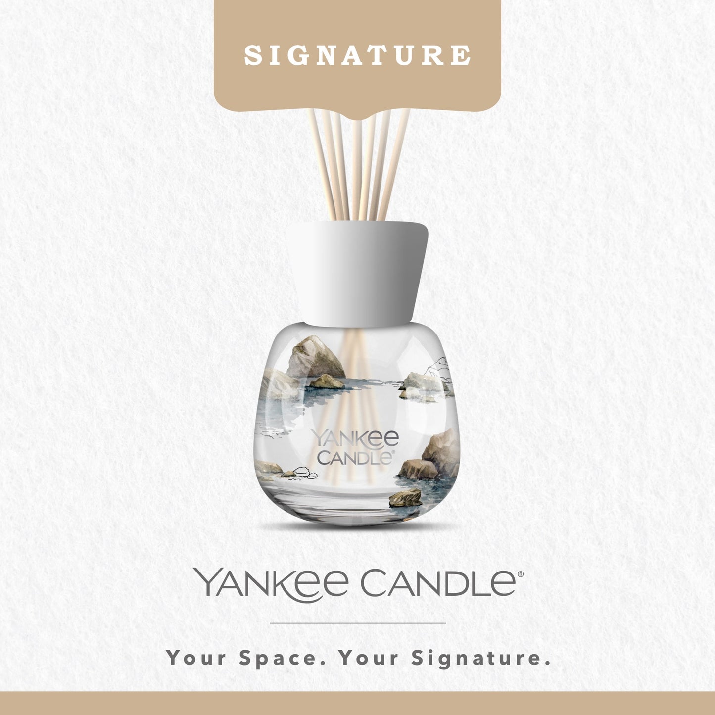 Yankee Candle Classic Amber & Sandalwood Reed Diffuser 100ml — image 2