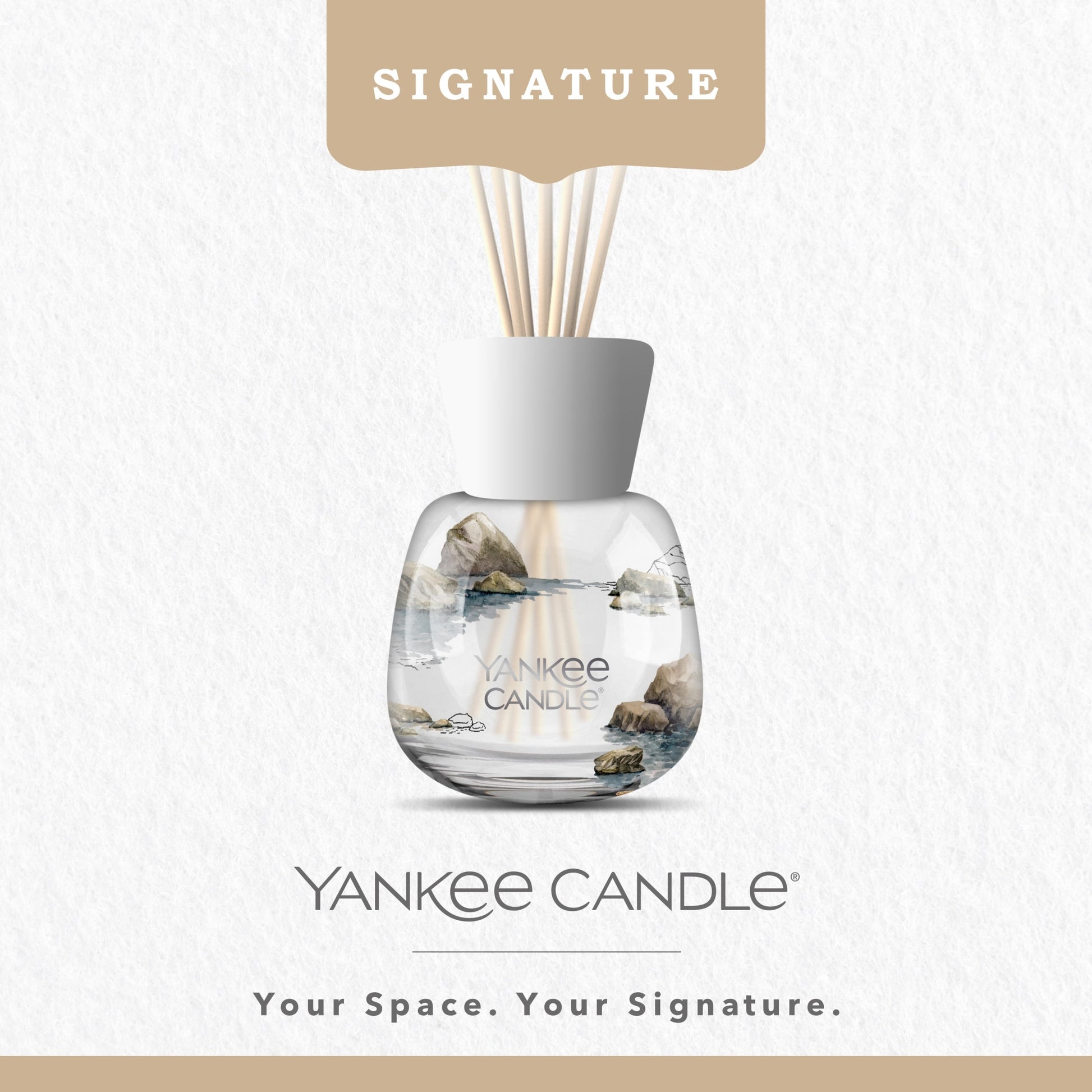 Yankee Candle Classic Amber & Sandalwood Reed Diffuser 100ml — image 2