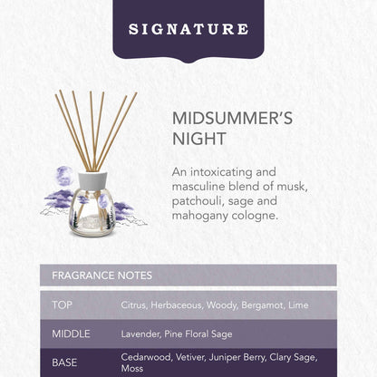 YANKee CANDLe Classic Midsummer's Night Reed Diffuser 100ml