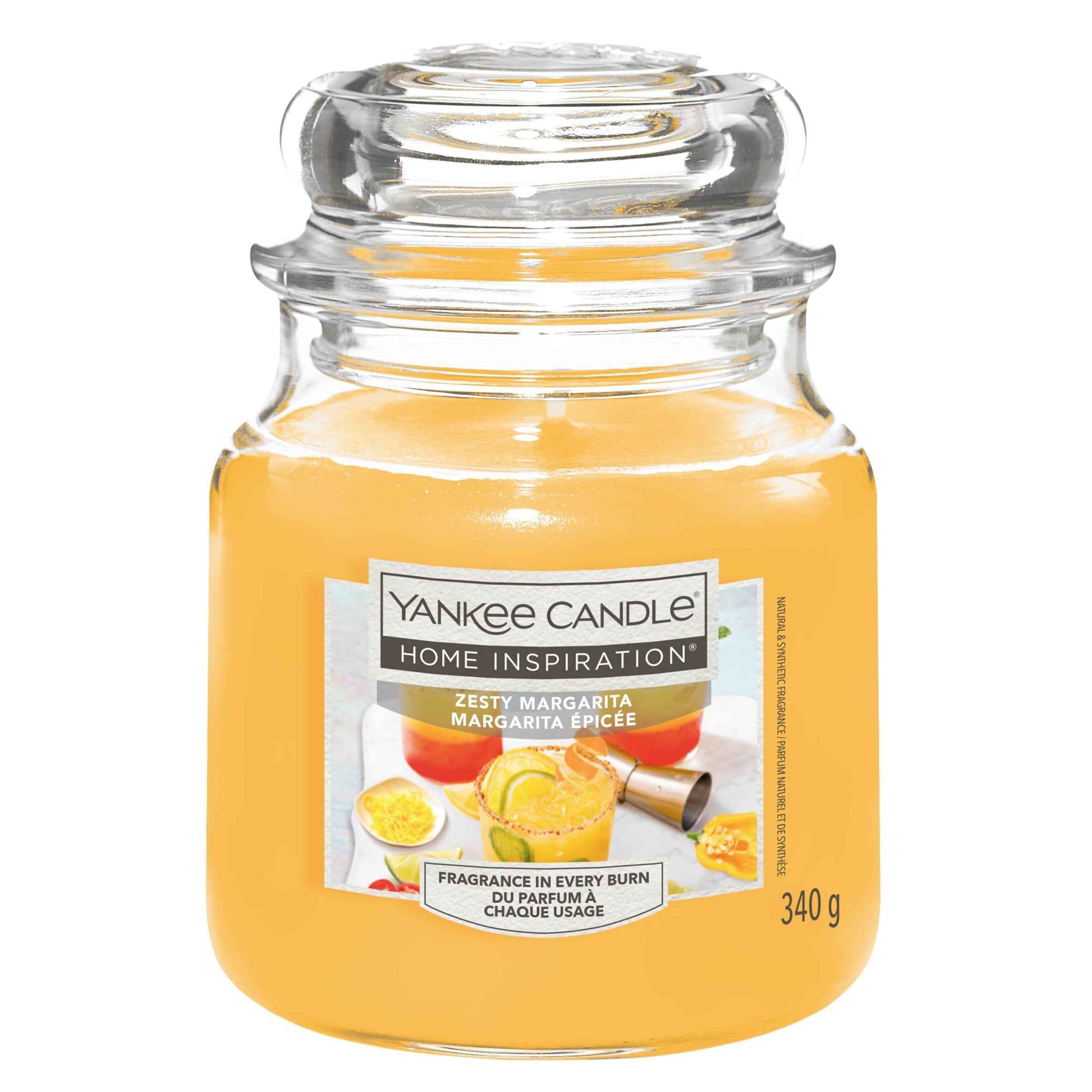 YANKee CANDLe Home Inspiration Zesty Margarita Medium Jar 340g