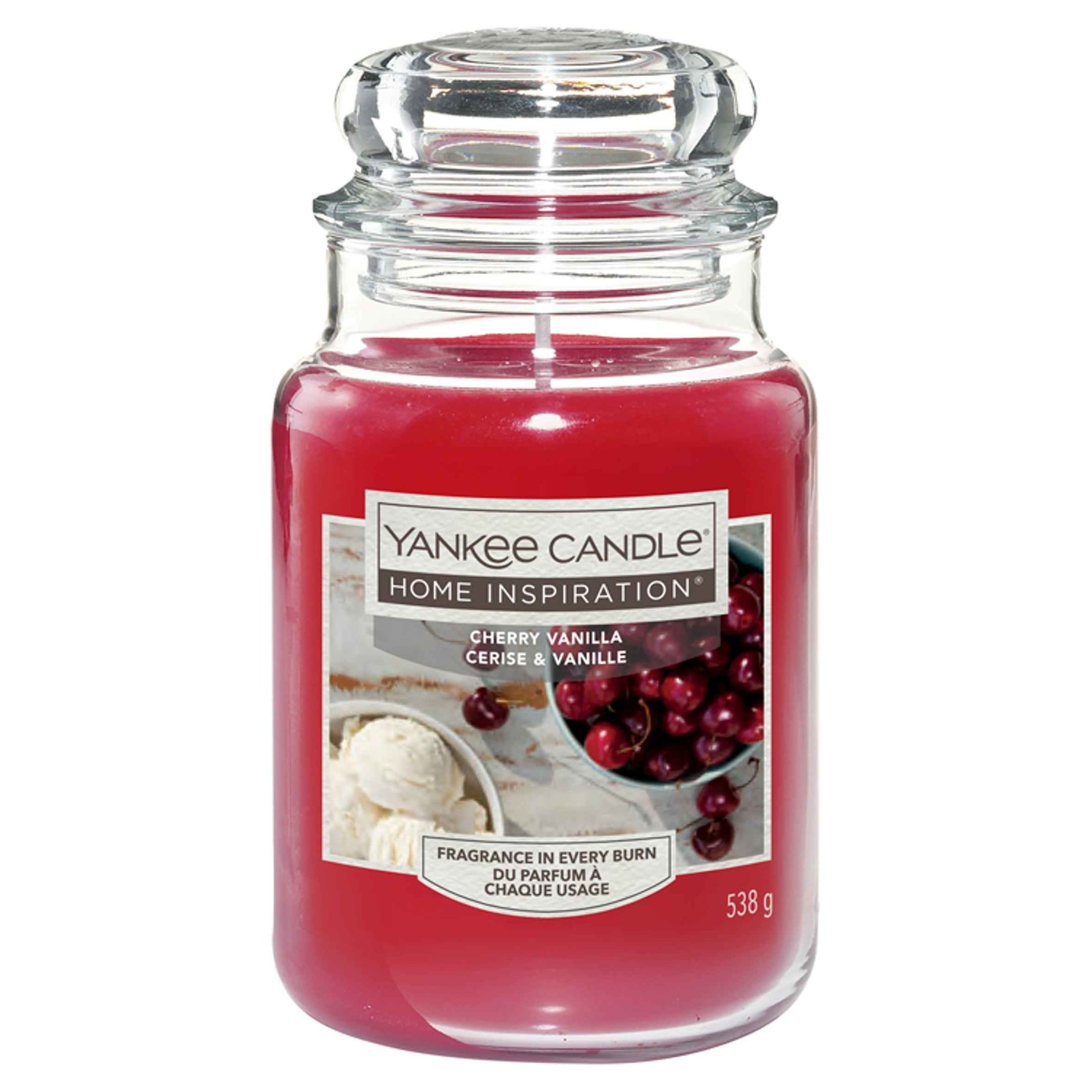 YANKee CANDLe Large Jar Cherry Vanilla