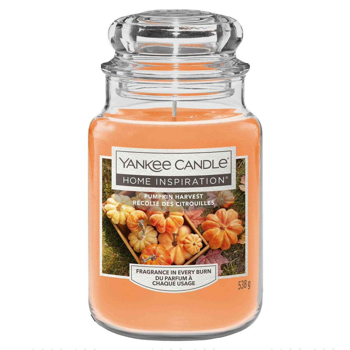 YANKee CANDLe Large Jar Pumpkin Harvest 538g