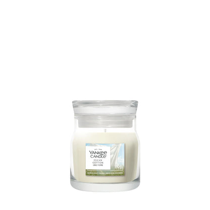 Yankee Candle Signature Clean Cotton Small Candle 110g — image 1