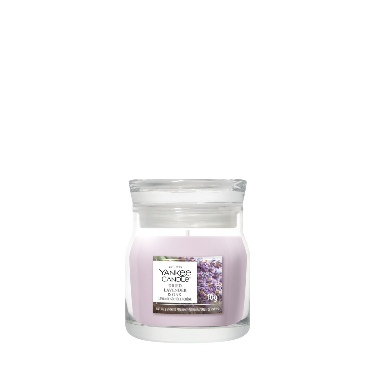 Yankee Candle Signature Dried Lavender & Oak Small Candle 110g — image 1