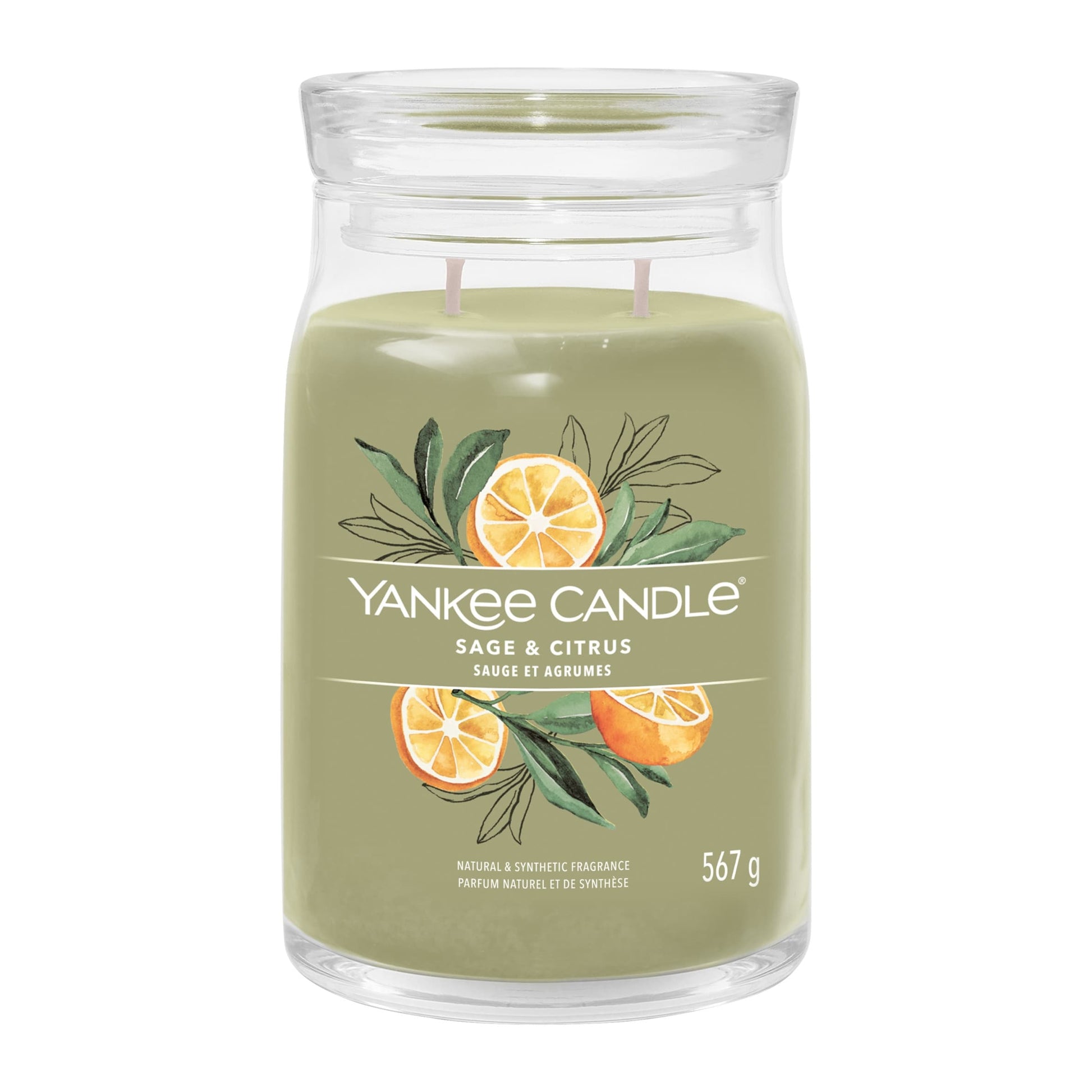 Yankee Candle Signature Large Jar Sage & Citrus 567g — image 1