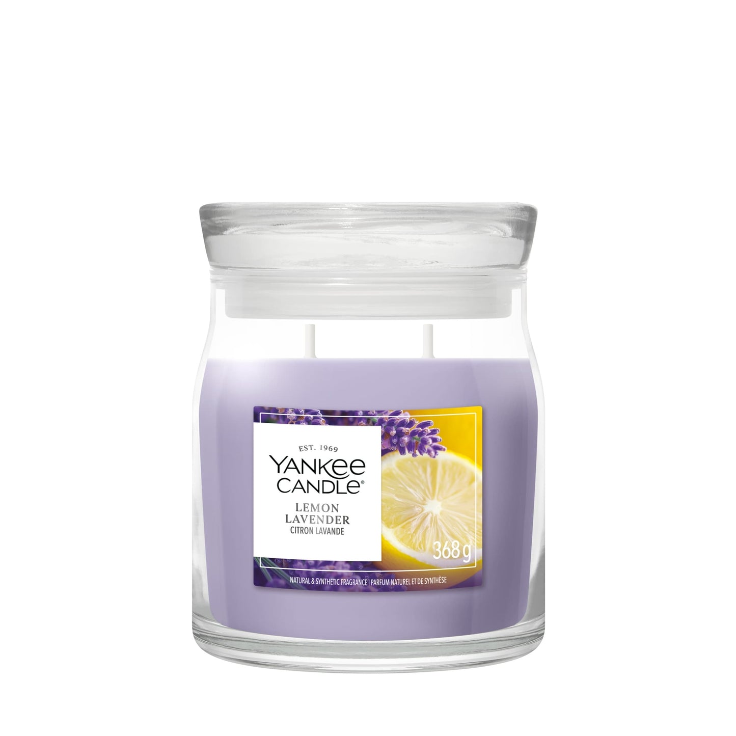 Yankee Candle Signature Lemon Lavender Medium Jar 368g — image 1